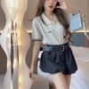 奶油学院感·翻领上衣 [C152]