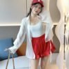 “氧气少女”衬衫两件套 [C139]