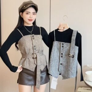 秋日OOTD·复古套装 [C576]