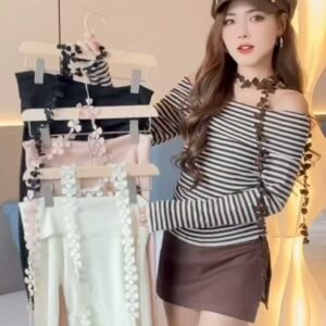 初秋小女人·露肩衫 [C305]