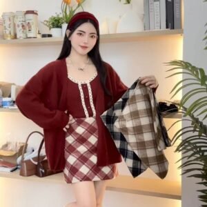 绒冬格调·毛呢裙 [D168]