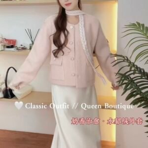 奶香治愈·水貂绒外套 [D008]