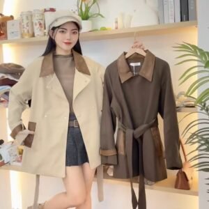 都市轻行·撞色风衣 [D282]