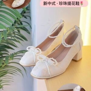 新中式·珍珠提花鞋【XZ】