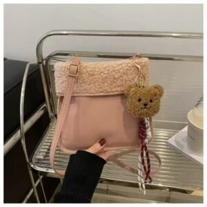 🍂羊羔毛 · 美拉德斜挎包【G216】