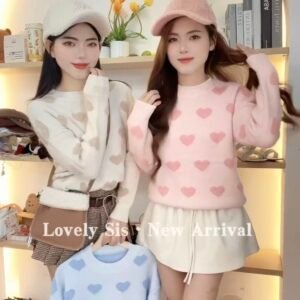 “爱心爆棚”秋冬毛衣 [D178]