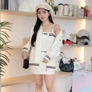 Miu系小香风·针织三件套 [D271]