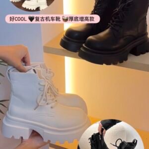 复古机车靴 🧺厚底增高款 [[FXB/FXW]