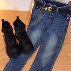 香奈山茶·牛仔长裤【G189】