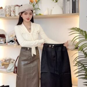 摩登米兰·半身皮裙 [D234]