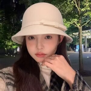 赫本风·小香毛呢帽 【G187】