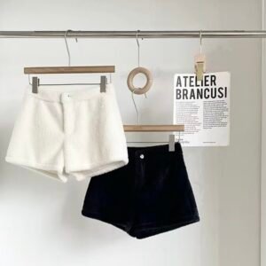 北欧简约·毛绒裤 [D165]