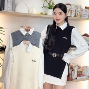 早秋miu系·马甲衬衫 [D116]