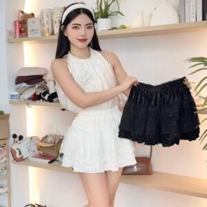 “眠眠月光”丝绒蛋糕裙 [D212]