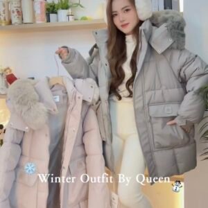 雪国精灵·毛毛羽绒服 [D251]