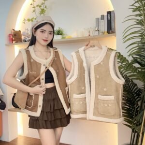 “美拉德日记”羔毛马甲【G188】