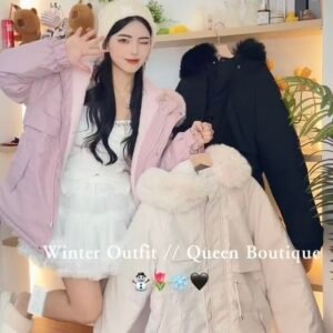 暖意绒绒·收腰羽绒服 [G238]