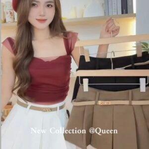 老钱风·复古百褶裙 [D265]