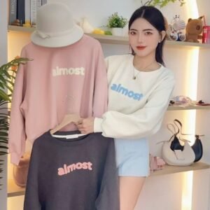 “almost”宽松卫衣 [G041]