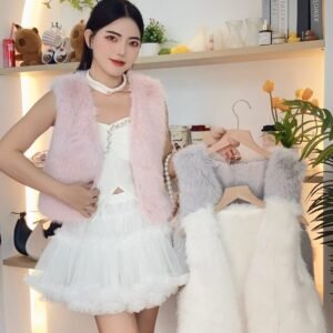 奶呼呼·皮草马甲 [G091]