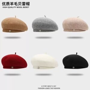 时尚羊毛贝雷帽 [D253]