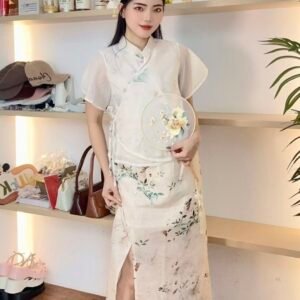 国风禅意·旗袍套装 [D269]