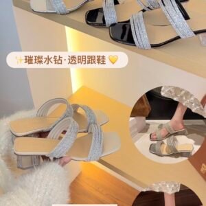💛璀璨水钻 •透明跟鞋💛 [CS/CB/CC]