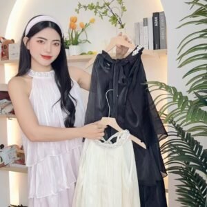 “新晋女神”钉珠连衣裙 [D193]