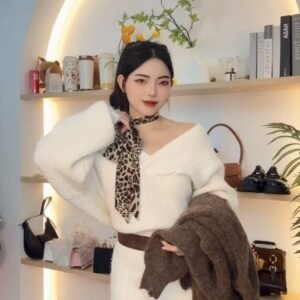 复古时尚·早秋针织裙 [G123]