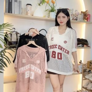 夏季凉感·美式镂空衫 [G250]