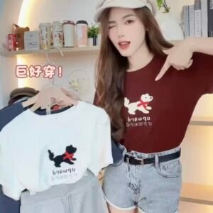 Upward dog·圆领tee [D258]