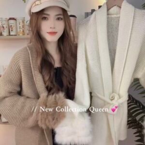 秋冬名媛·毛袖外套 [D012]