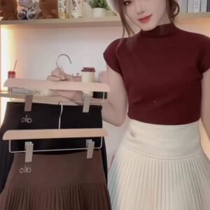 alo亮钻·百褶裤裙[G136]