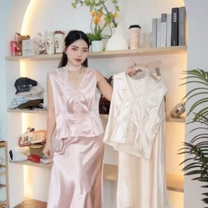 “月光香颂”轻奢缎面SET [D041]