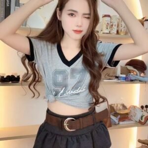 美式撞色·97正肩Tee [D205]