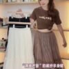 “满级芭蕾”欧根纱半身裙 [D262]