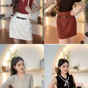 高配百搭·针织半裙 [G140]