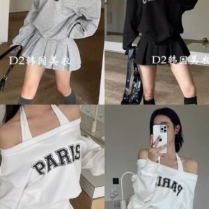 “PARIS”挂脖三件套 [G084]