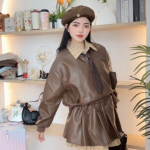 港味美拉德·皮衣套装 [D256]