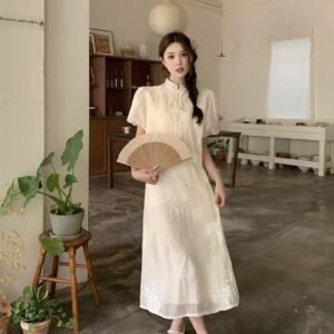 “白玉兰”新中式套装 [D164]