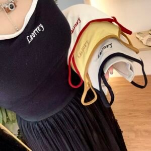 “Leorrey”撞色感背心 [D128]