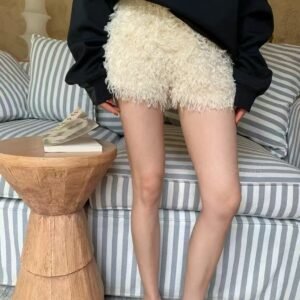 性感辣妹·泰迪毛短裤 [D295]