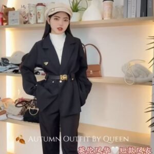 英伦风华·短款风衣 [D072]