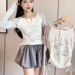 “叛逆街区”字母长袖[C703]