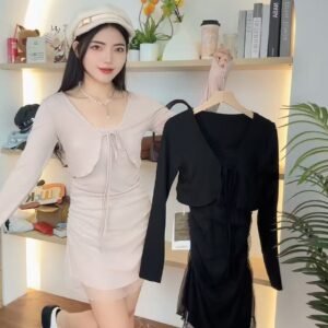 “性感小女人”软纱套裙[D035]