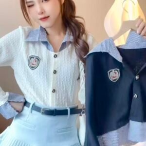 学院典藏·假两件长袖[C495]