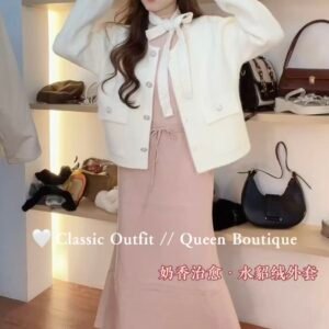 奶香治愈·水貂绒外套[D008]