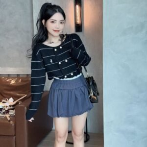 POLO毛针织·双排开衫[A305]