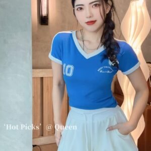 SportyGirls Crop Tee[A970]