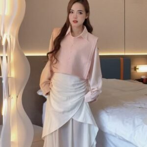 盐系清新·叠穿衬衣[C138]